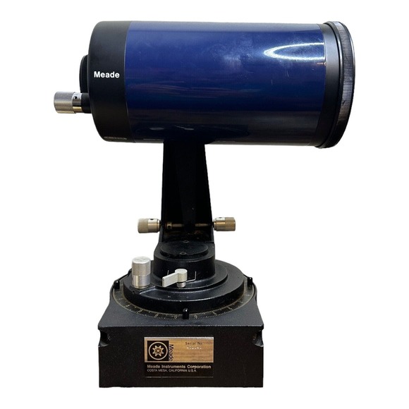 RARE Meade 1037 4" Astronomical Telescope With Manual, Attachments and Case USED - Picture 3 of 10